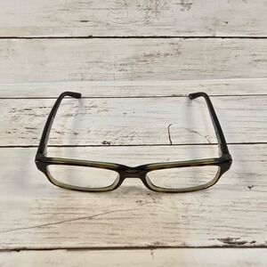 Ray-Ban RB 5187 2445 Olive Green Tortoise Rectangular Eyeglasses 50-16-140